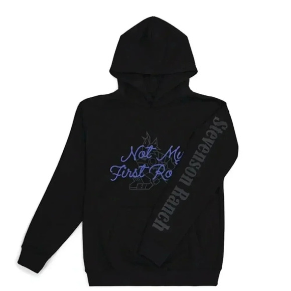 Stevenson Ranch x The Arizona Coyotes Collab Hoodie Black - Picture 7 of 8